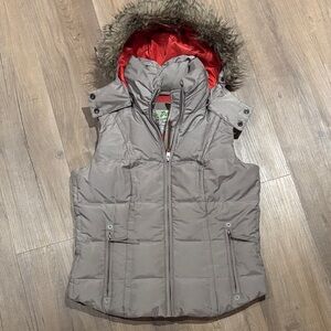 Eddie Bauer Metallic Tan Down Jacket